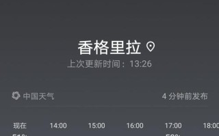 香格里拉天气，香格里拉天气预报15天准确一览表昆明