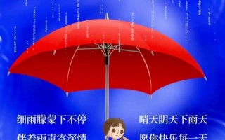 下雨安全出行祝福语简短（下雨安全出行祝福语简短一句话）
