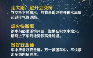 下暴雨怎么出行（下暴雨出行注意事项）