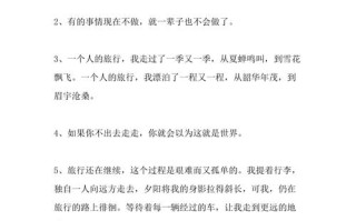喜欢轻装出行的句了（轻装出行一般比喻什么）