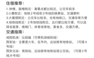 西安小长假出行预订规则（西安春节出行）