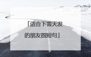 下雪天出行的人的心情（下雪天出行图片）