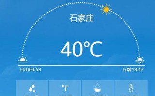 石家庄天气，石家庄天气预报未来15天