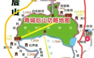 青城后山附近旅游攻略，青城后山周边景点