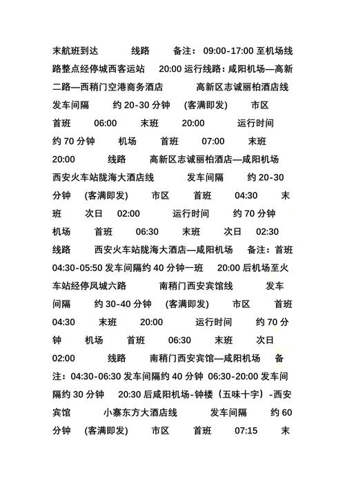 西安机场大巴出行 - 西安机场大巴车路线-第5张图片-微云百科 西安机场大巴出行 - 西安机场大巴车路线-第5张图片-微云百科