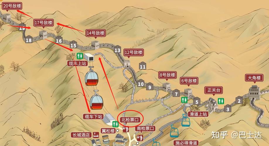去慕田峪长城旅游攻略（去慕田峪长城旅游攻略图）-第3张图片-微云百科