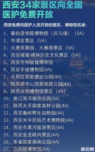 西安医务工作者出行 - 西安2021医务人员旅游免费吗-第3张图片-微云百科