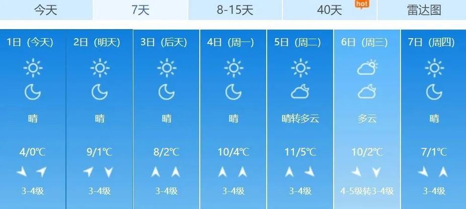 未来天气预报查询 - 未来天气预报查询方法-第5张图片-微云百科
