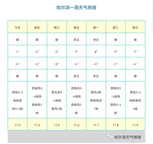 黑龙江天气预报 - 黑龙江天气预报15天查询最新消息-第5张图片-微云百科 黑龙江天气预报 - 黑龙江天气预报15天查询最新消息-第5张图片-微云百科