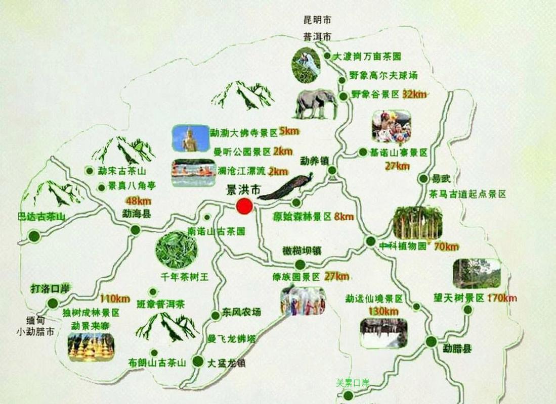 西双版纳东线出行,西双版纳怎么走最方便-第2张图片-微云百科 西双版纳东线出行,西双版纳怎么走最方便-第2张图片-微云百科