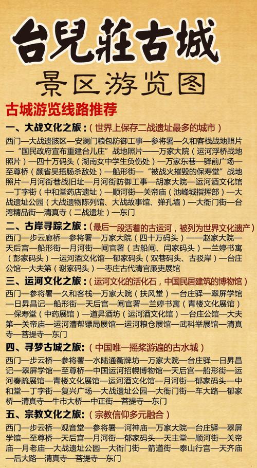 台儿庄旅游攻略二日游 - 台儿庄旅游攻略二日游自驾游路线-第5张图片-微云百科 台儿庄旅游攻略二日游 - 台儿庄旅游攻略二日游自驾游路线-第5张图片-微云百科