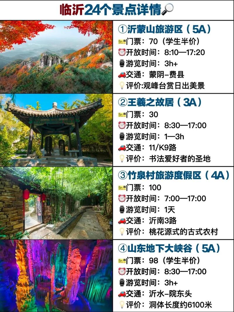 临沂旅游攻略必去景点 - 临沂旅游攻略必去景点大全-第3张图片-微云百科