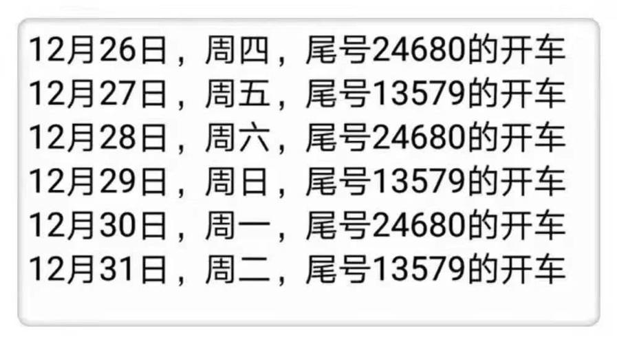 下周出行单双号,单双号周日限行吗-第2张图片-微云百科 下周出行单双号,单双号周日限行吗-第2张图片-微云百科