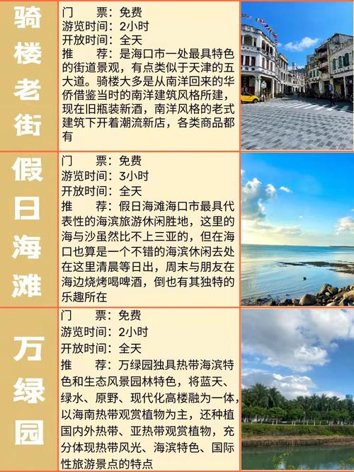 海口旅游攻略必去景点，海口旅游攻略必去景点推荐 小红书-第4张图片-微云百科