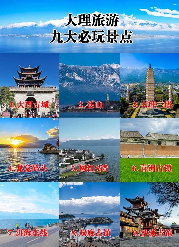 云南大理旅游景点攻略,云南大理前十旅游景点-第4张图片-微云百科 云南大理旅游景点攻略,云南大理前十旅游景点-第4张图片-微云百科