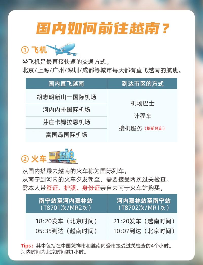 坐火车去越南旅游攻略 - 坐火车去越南旅游攻略图-第2张图片-微云百科