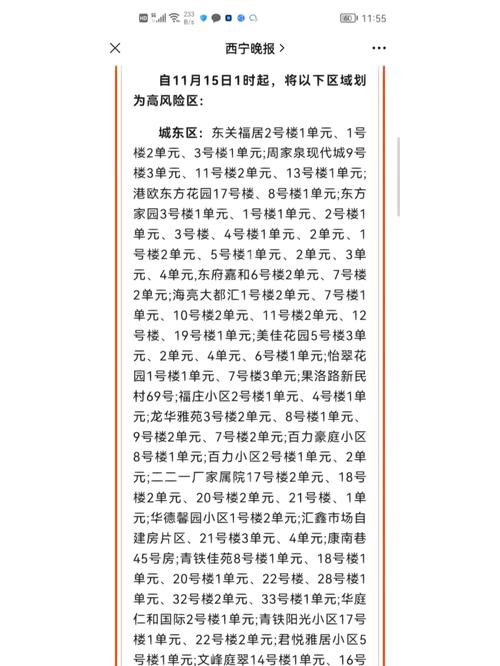 西宁出行最新消息查询（西宁出入政策）-第7张图片-微云百科