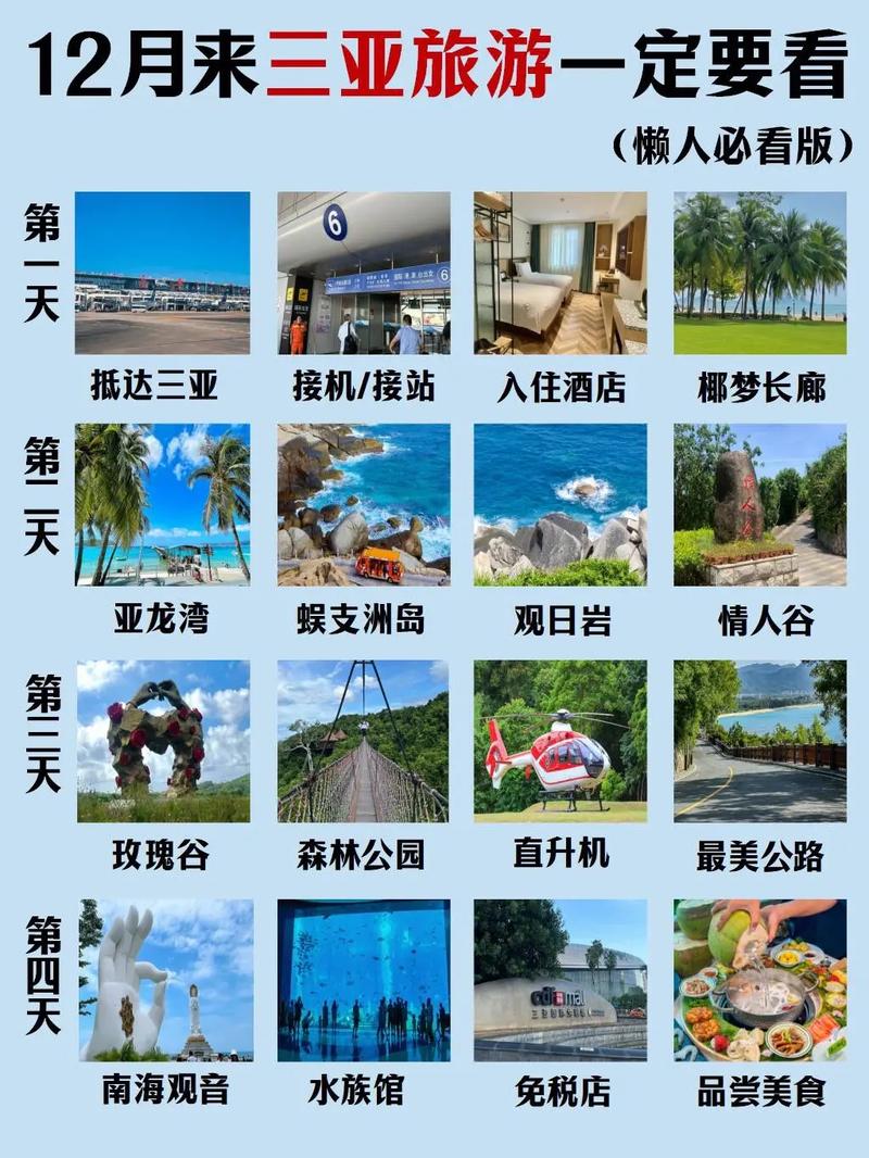 三亚5天4晚旅游攻略(本人的三亚5天4晚的旅游体验分享)-第1张图片-微云百科 三亚5天4晚旅游攻略(本人的三亚5天4晚的旅游体验分享)-第1张图片-微云百科