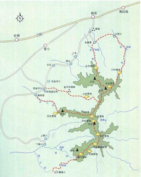 西安小五台山旅游攻略，西安小五台风景区开放了吗-第4张图片-微云百科