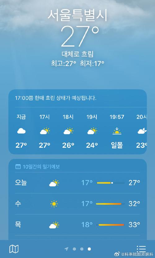 韩国天气预报查询，韩国天气30天-第3张图片-微云百科