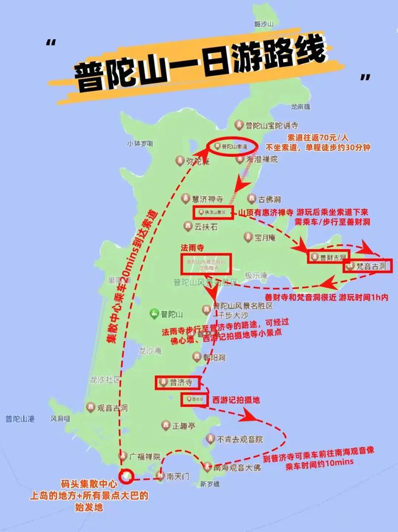去舟山普陀山旅游攻略（去舟山普陀山旅游攻略路线）-第6张图片-微云百科