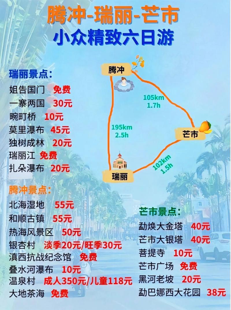 大理腾冲瑞丽旅游攻略(腾冲瑞丽旅游线路)-第6张图片-微云百科 大理腾冲瑞丽旅游攻略(腾冲瑞丽旅游线路)-第6张图片-微云百科