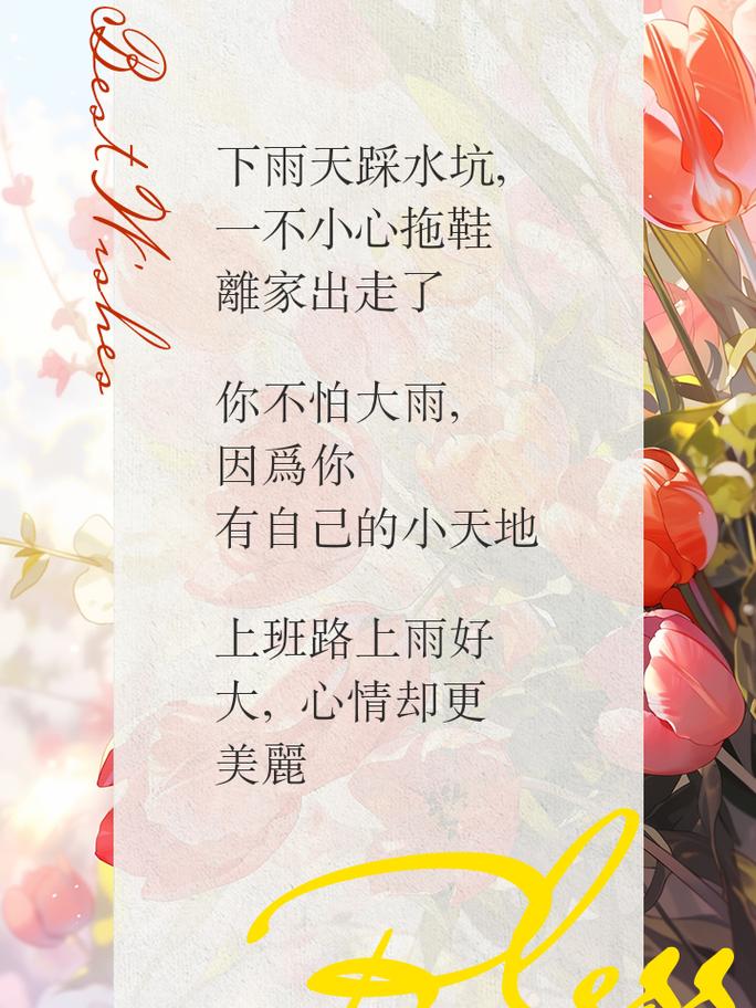 下雨天晚上出行文案短句 - 下雨天出行的心情经典句子-第5张图片-微云百科 下雨天晚上出行文案短句 - 下雨天出行的心情经典句子-第5张图片-微云百科