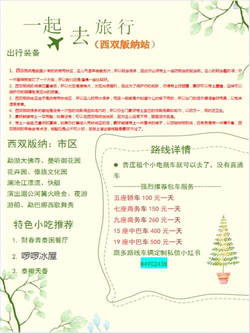 西双版纳出行变化 - 西双版纳 行程-第6张图片-微云百科