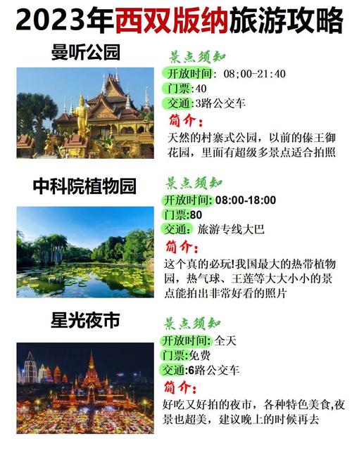 西双版纳出行变化 - 西双版纳 行程-第8张图片-微云百科
