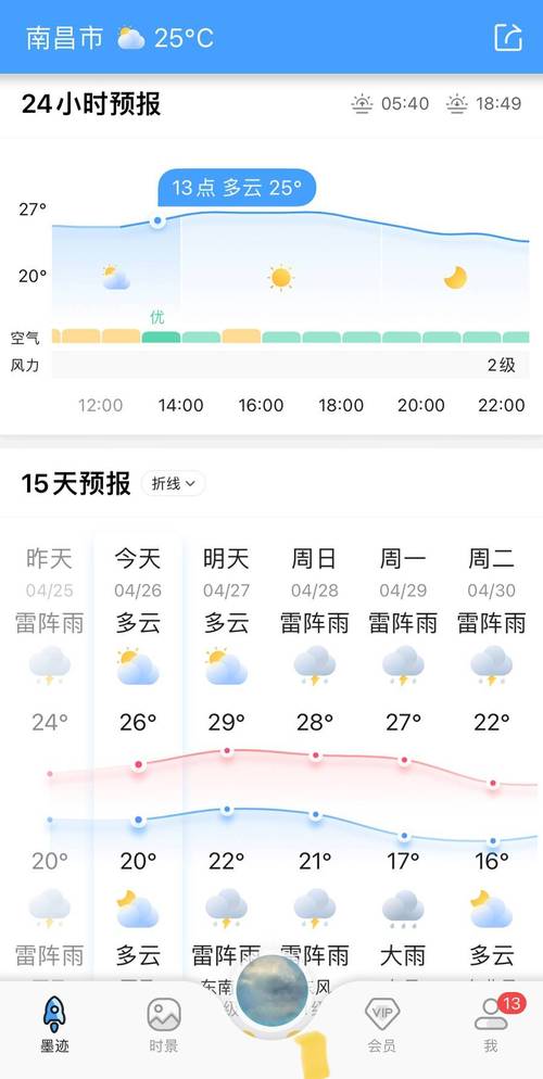 墨迹天气24时预报 - 墨迹天气实时查询-第2张图片-微云百科