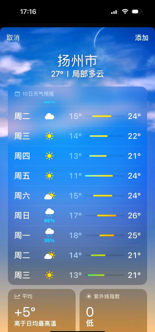 江都天气预报，江都天气预报15天的详情-第6张图片-微云百科
