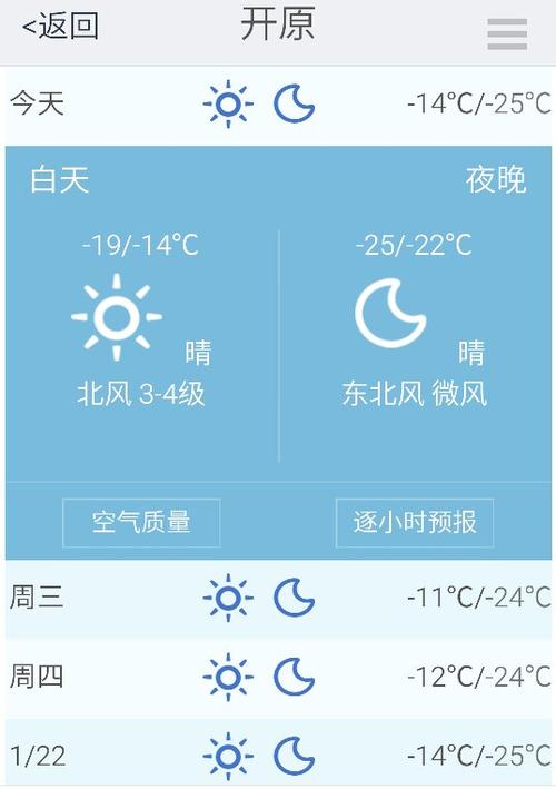 开原天气(开原天气60天精准预报)-第2张图片-微云百科 开原天气(开原天气60天精准预报)-第2张图片-微云百科